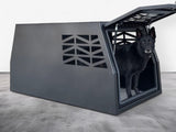 800mm Half Dog Box - Black