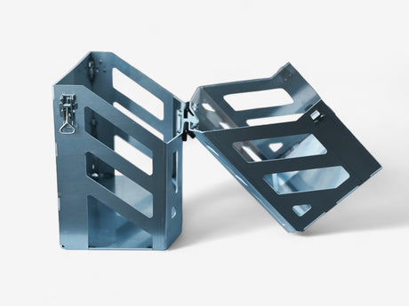 Lockable Jerry Can Holder - Raw