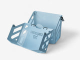 Lockable Jerry Can Holder - White