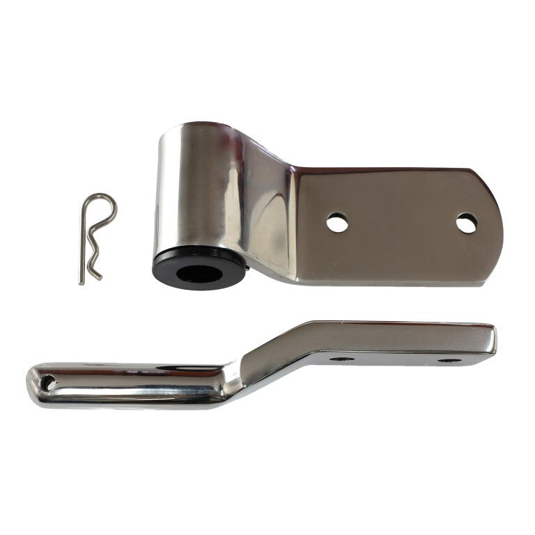Drop Side Hinges - Stainless Steel Polished 106mm