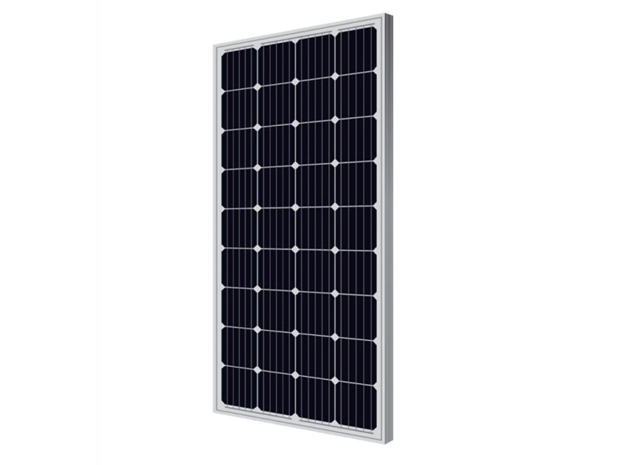 Enerdrive 190W Mono Crystalline Fixed Solar Panel, Silver – 4x4industries